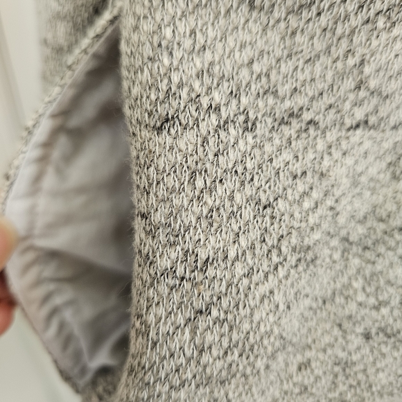 Blue & Cream Japanese fabric pop collar top size M mens - Picture 8 of 10